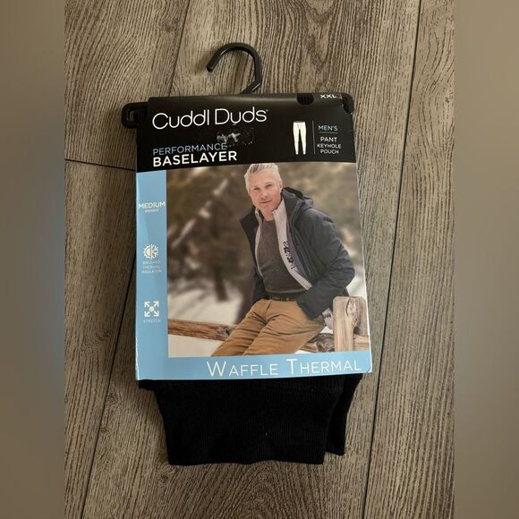 Cuddl Duds Black pants Essential Comfort - Picture 1 of 2